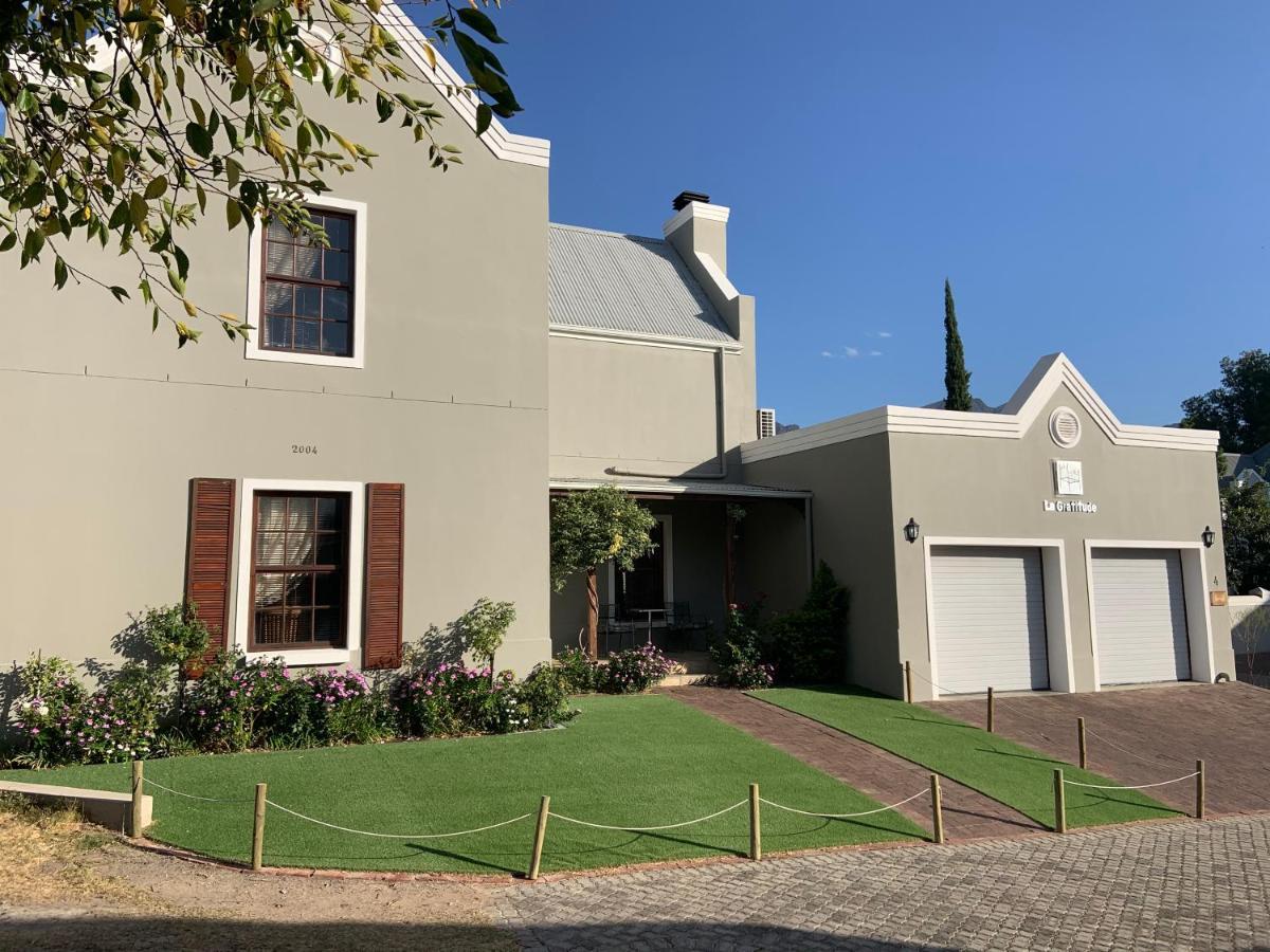 La Gratitude Self Catering Cottage Franschhoek Luaran gambar